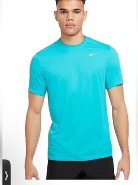 Nike Dri-FIT Legend Men's Fitness Training T-Shirt Size 2XL Teal New
